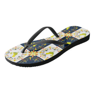 Tongs Modèle floral