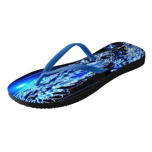 Tongs Modèles d'oiseaux : Aigle amaigri 01-01 (Incliné)