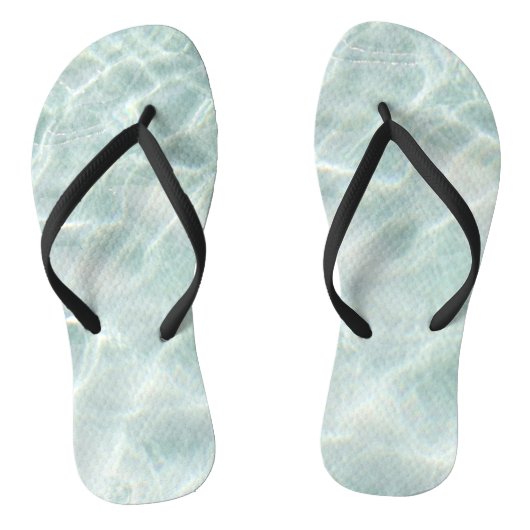 Tongs Moderne Bleu clair Océan calme (Semelle)