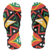 Tongs Mois de l'histoire des Noirs Géographie   (Semelle)