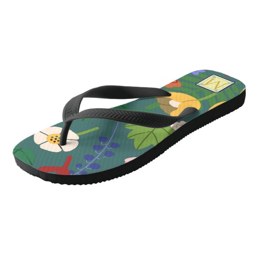 Tongs Monogramme de printemps (Incliné)