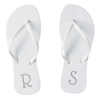 Monogramme minimaliste simple moderne gris clair