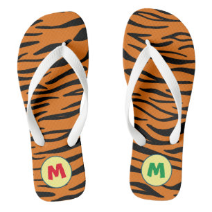Tongs Monogramme unique moderne l Poster de animal l Bro