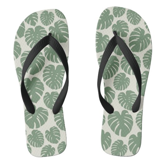 Tongs Monstera - Vert (Semelle)