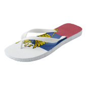 Tongs Montrez vos couleurs - Russie (Incliné)