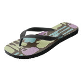 Tongs Motif 2 d'ustensiles de cuisine (Incliné)