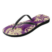 Tongs Motif 4 de damassé (Incliné)