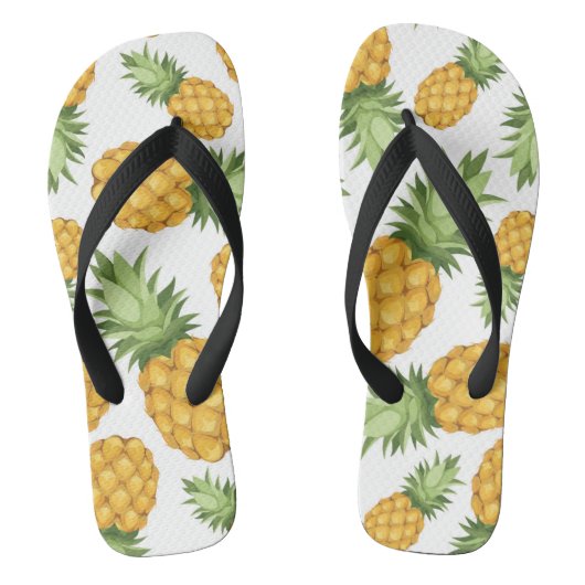 Tongs Motif à ananas (Semelle)