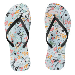 Tongs motif Abstrait
