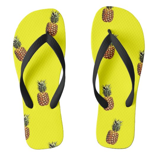 Tongs Motif ananas (Semelle)