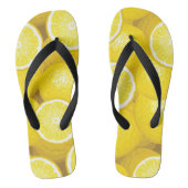 Tongs Motif au citron 2 (Semelle)