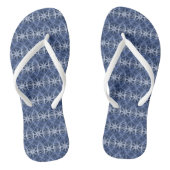 Tongs Motif bleu tour (Semelle)