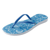 Tongs Motif Blue Beach (Incliné)