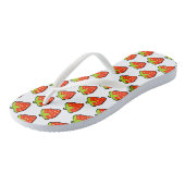 Tongs Motif Cartoon Fraises (Incliné)