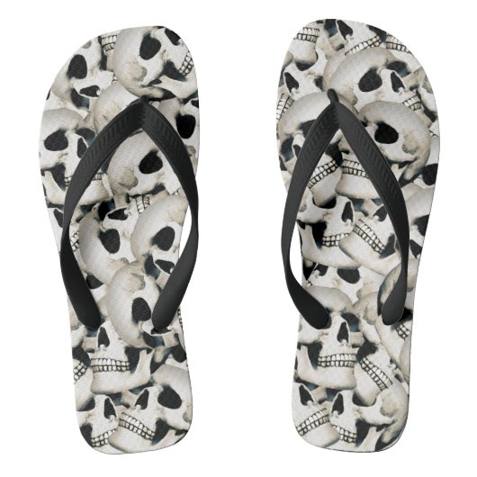 Tongs Motif crâne (Semelle)