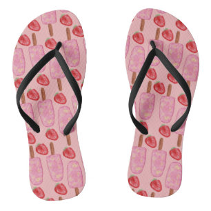 Tongs Motif crème glacée motif Lollies lollipop 2
