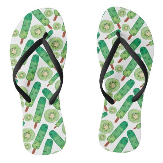 Tongs Motif crème glacée | motif Lollies | lollipop 3 (Semelle)