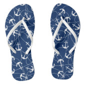 Tongs Motif d'Ancres nautiques (Semelle)