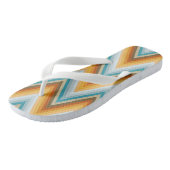 Tongs Motif d'arrière - plan de Chevron (Incliné)