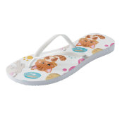 Tongs Motif De Chats, Chats Mignons, Kitty, Chatons, Paw (Incliné)