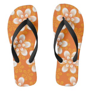 Tongs Motif de fleurs
