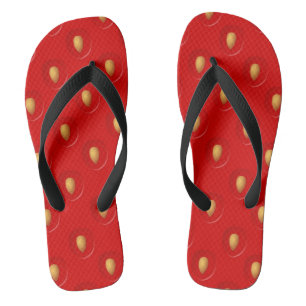 Tongs Motif de fraise