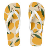 Tongs Motif de fruits d'été Mango (Semelle)
