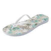 Tongs Motif de jardin (Incliné)