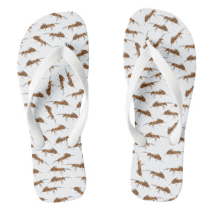 Tongs Motif de jolies fourmis