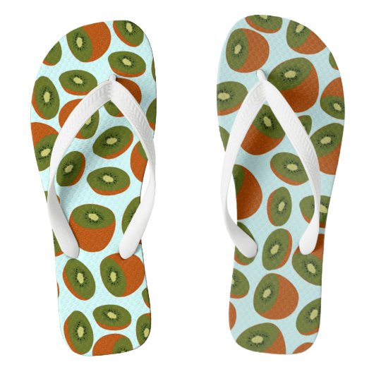 Tongs Motif de Kiwifruit (Semelle)