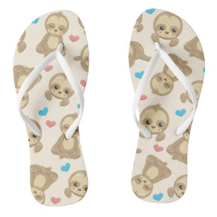 Tongs Motif De Parfums, Mignons Parfums, Coeurs