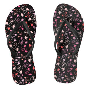 Tongs Motif de porcs