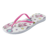 Tongs motif de princesse papillon (Incliné)