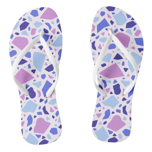 Tongs Motif de Terrazzo coloré (Semelle)
