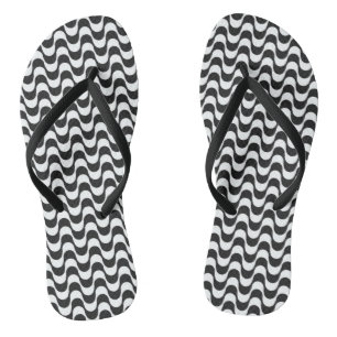 Tongs Motif de trottoir de Copacabana