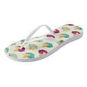 Tongs motif d'oiseaux (Incliné)