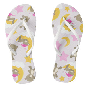 Tongs Motif D'Ours, Nounours, Mignons Ours, Étoiles