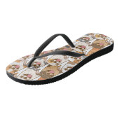 Tongs Motif du Chihuahua (Incliné)