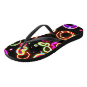 Tongs Motif dynamique Neon Glow (Incliné)
