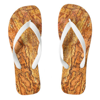 Tongs Motif en pierre naturelle