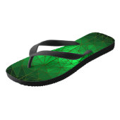 Tongs Motif en verre tendu 01.Green.DGreen Line BG (Incliné)