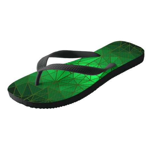 Tongs Motif en verre tendu 01.Green.DGreen Line BG (Incliné)