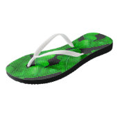 Tongs Motif feuille de banane (Incliné)