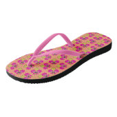 Tongs Motif fleur de lis noué (Incliné)