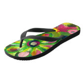 Tongs motif floral (Incliné)