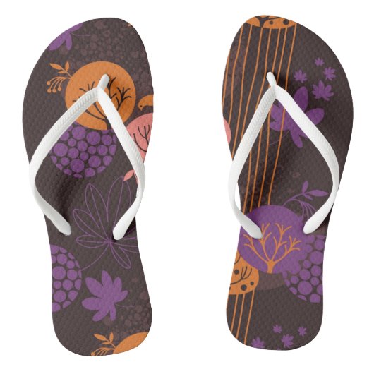 Tongs Motif floral 2 2 (Semelle)