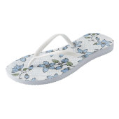 Tongs Motif floral 2 3 (Incliné)