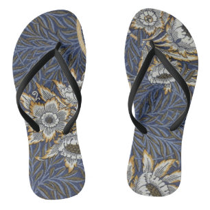 Tongs Motif floral Tulipe et Saule de William Morris