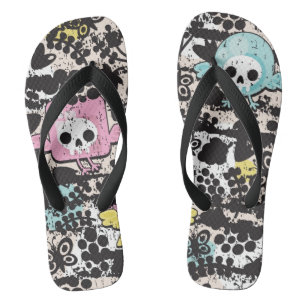 Tongs Motif fou d'oiseaux