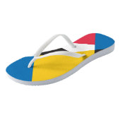 Tongs Motif géométrique coloré (Incliné)